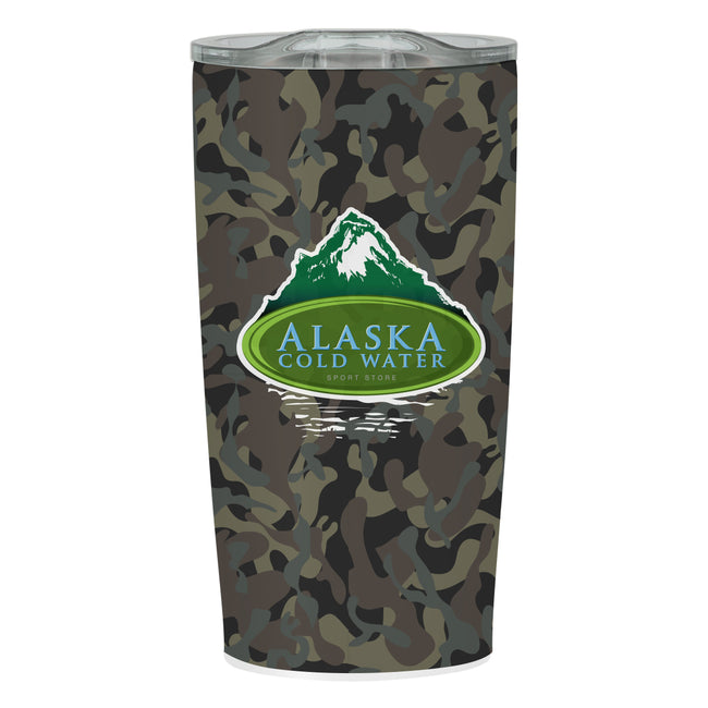 Marshland Camo Himalayan Tumbler in Full Color, 20 oz