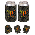 Marshland Camo Kan-Tastic Can Cooler, Full Color Full Color - Wrap