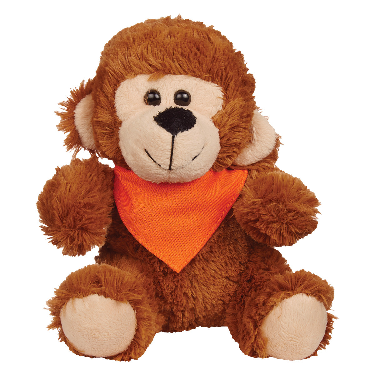 Marvelous Monkey Plush Toy, 6 Inch - BANDANA