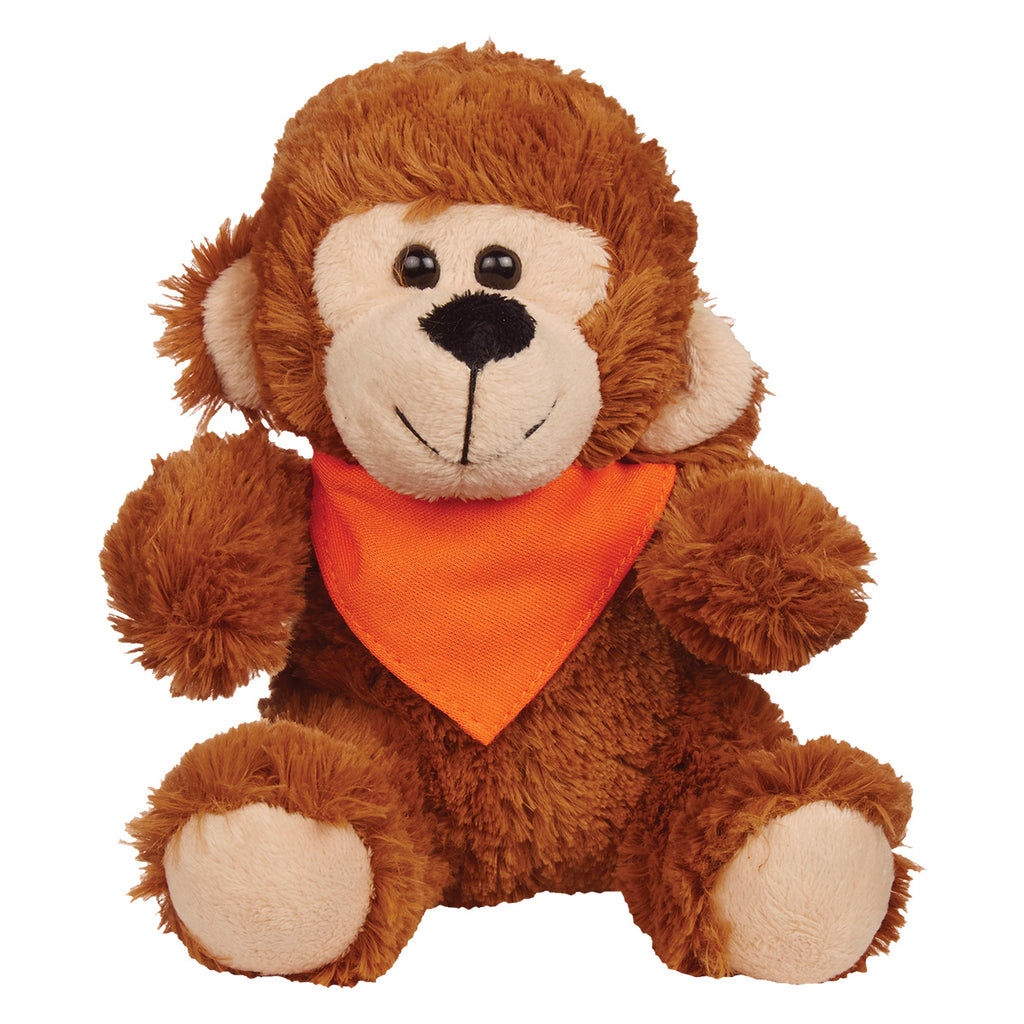 Marvelous Monkey Plush Toy, 6 Inch - BANDANA