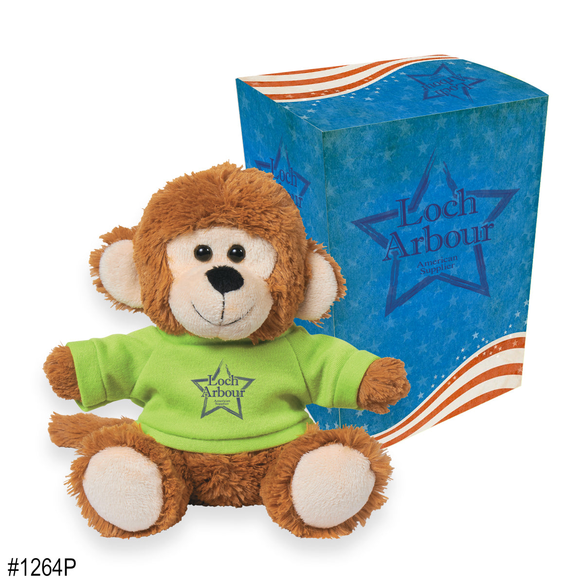 Marvelous Monkey Plush Toy, 6 Inch - custombox_e