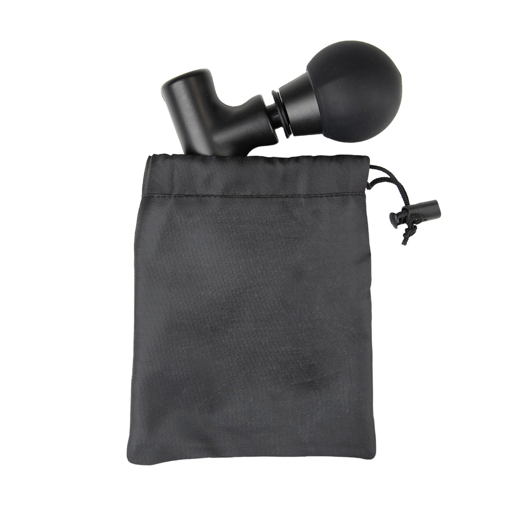 Massage Gun, Handheld - Black - Back