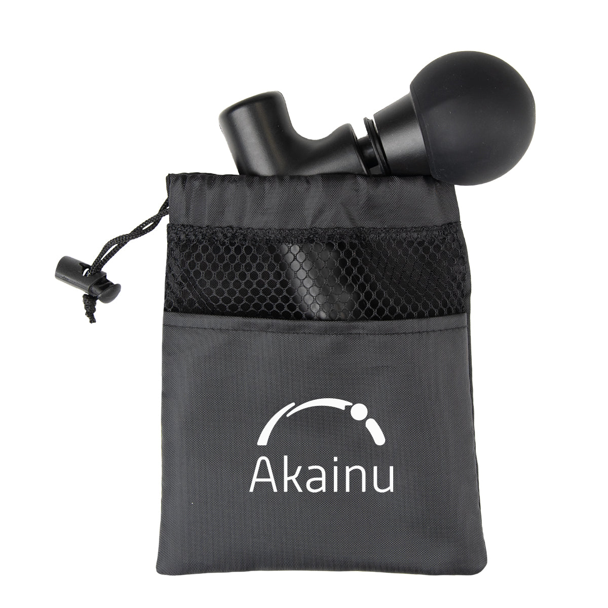 Massage Gun, Handheld - Black - Silk Screen