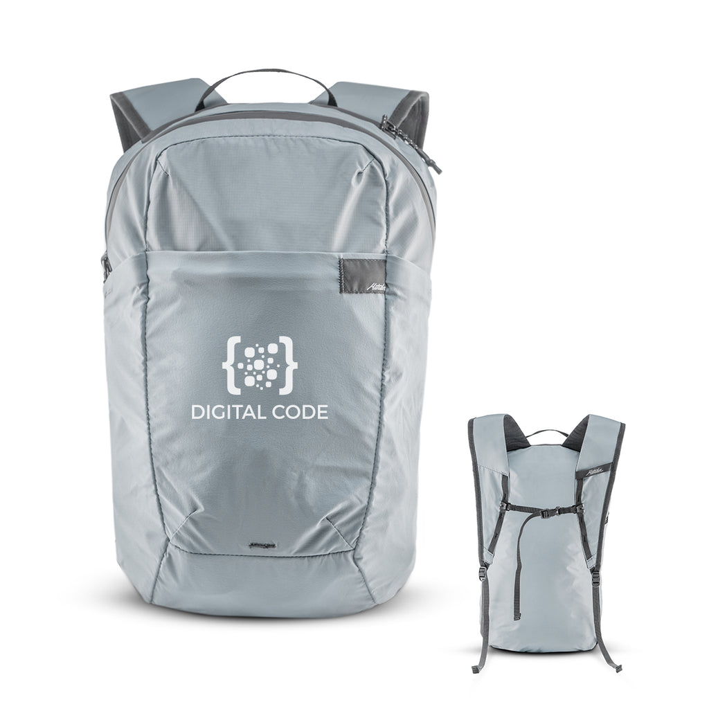 Matador Packable Backpack, Refraction - Blue - Silk Screen