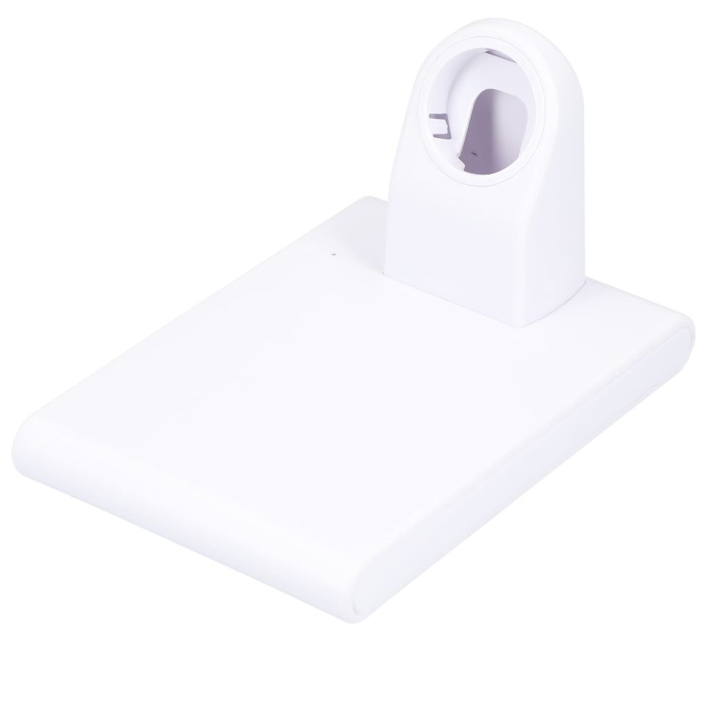 Mate Wireless Charging Pad with Apple Watch Holder Full Color - White - Left Angle 4
