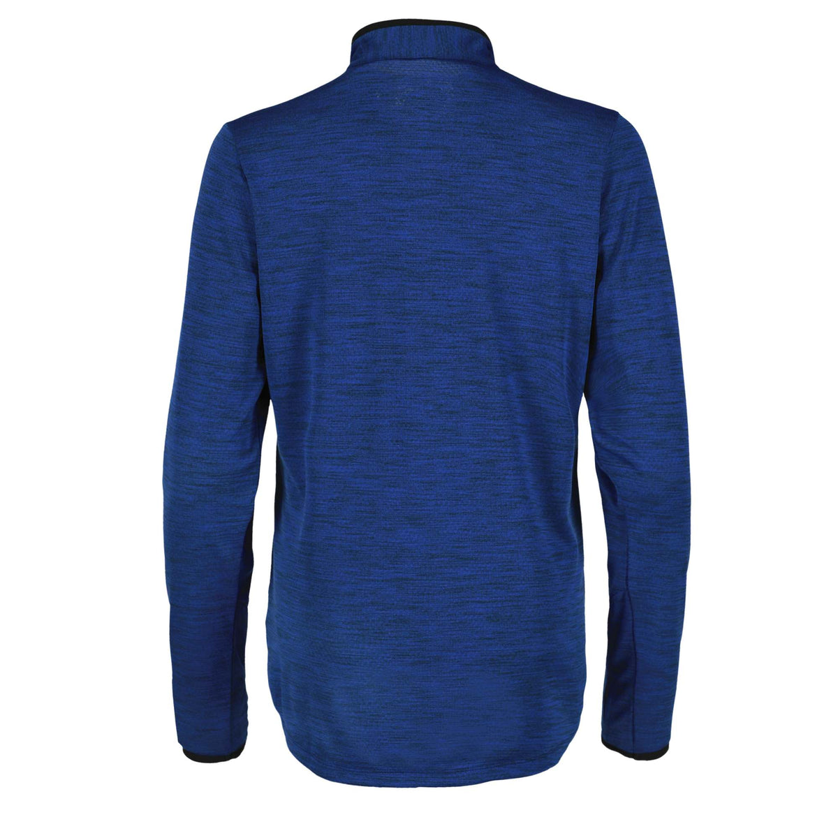 Mather Performance Knit Half Zip with Thumb Holes for Women Transfer - New Royal Heather - Flat Back