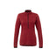Mather Performance Knit Half Zip with Thumb Holes for Women Transfer - Team Red Heather - Front