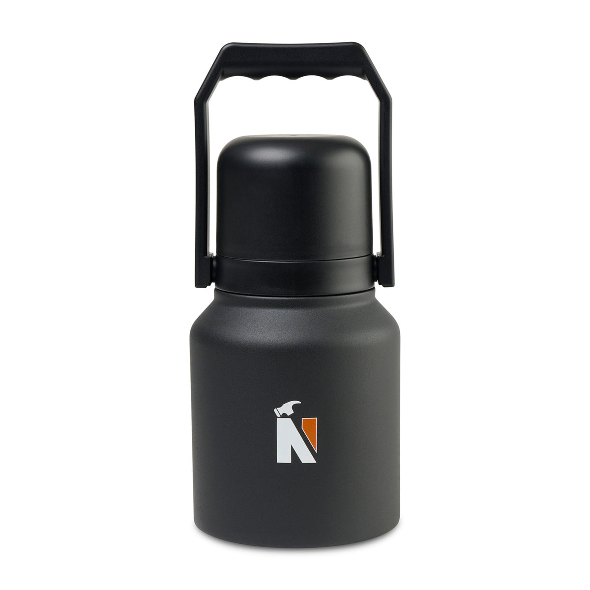 Matte Black Soup and Coffee Thermos, 44 oz Laser Engraving - Black - View 1