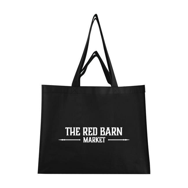 Matte Laminated Recycled Dual Handle Shopper Tote Bag