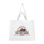 Matte Laminated Recycled Dual Handle Shopper Tote Bag - White - Colorbrite