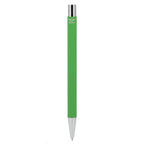 Maxi Soft Touch Gel Pen in Recycled Aluminum Laser Engraving - Green - Back