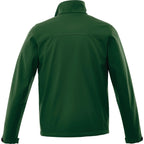 Maxson Waterproof Softshell Jacket for Men Debossing - Forest Green - Back Flat