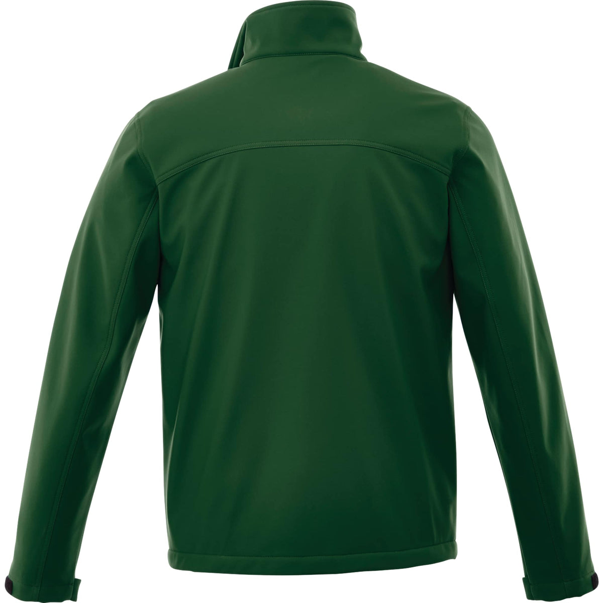 Maxson Waterproof Softshell Jacket for Men Debossing - Forest Green - Back Flat