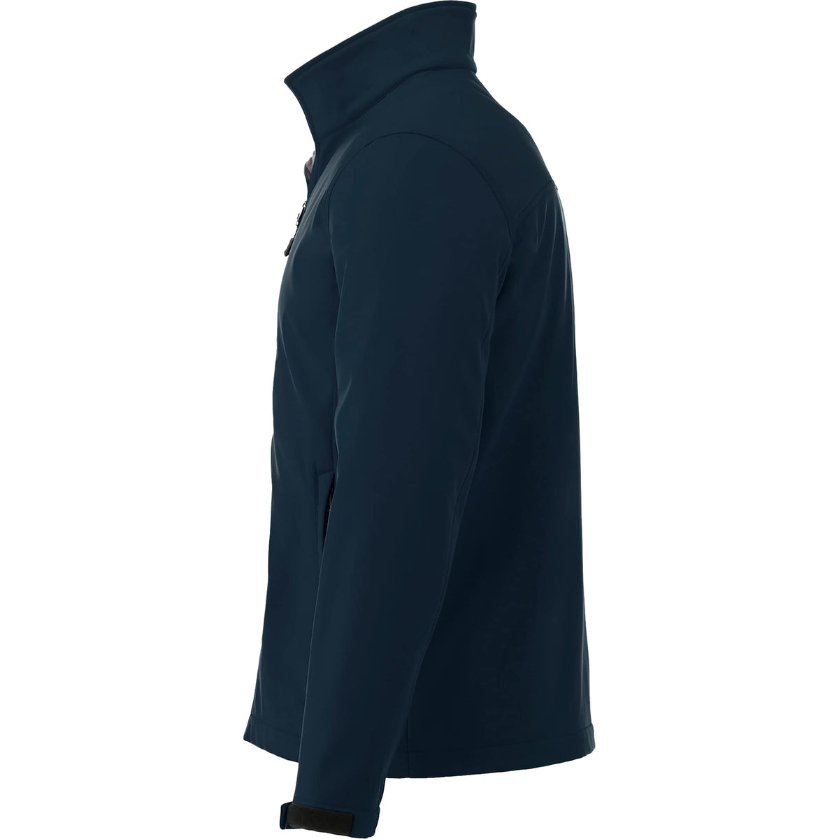Maxson Waterproof Softshell Jacket for Men Embroidery - Navy - Left Side