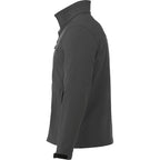 Maxson Waterproof Softshell Jacket for Men Transfer - Grey Storm - Left Side