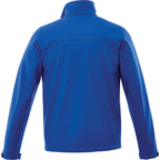 Maxson Waterproof Softshell Jacket for Men Transfer - New Royal - Back Flat