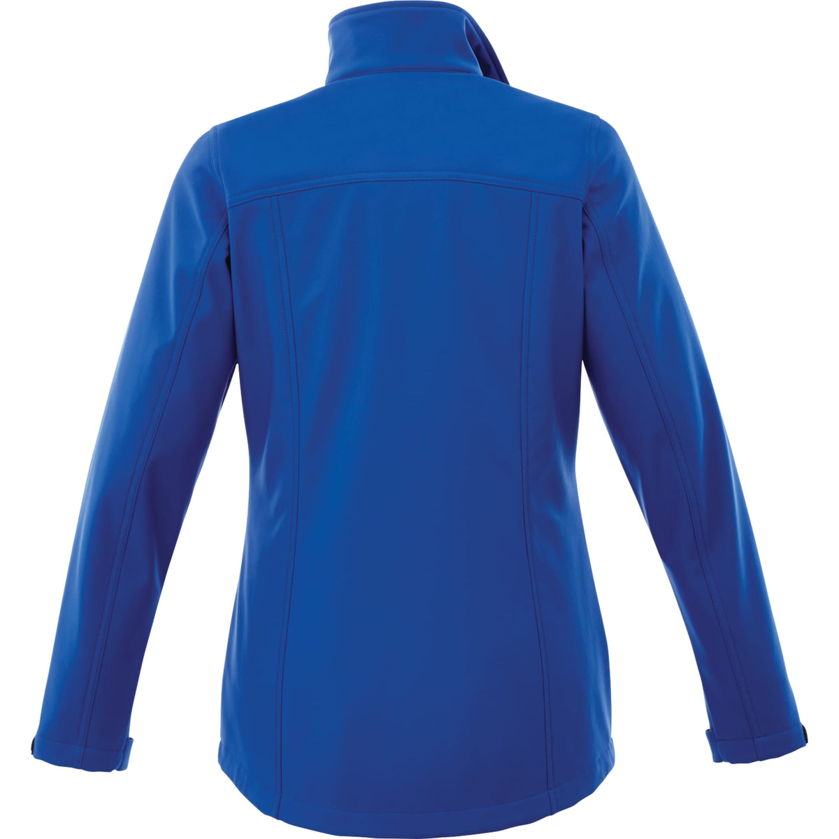 Maxson Waterproof Softshell Jacket for Women Debossing - New Royal - Back Flat