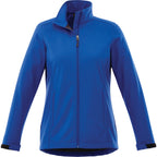 Maxson Waterproof Softshell Jacket for Women Debossing - New Royal - Front Flat