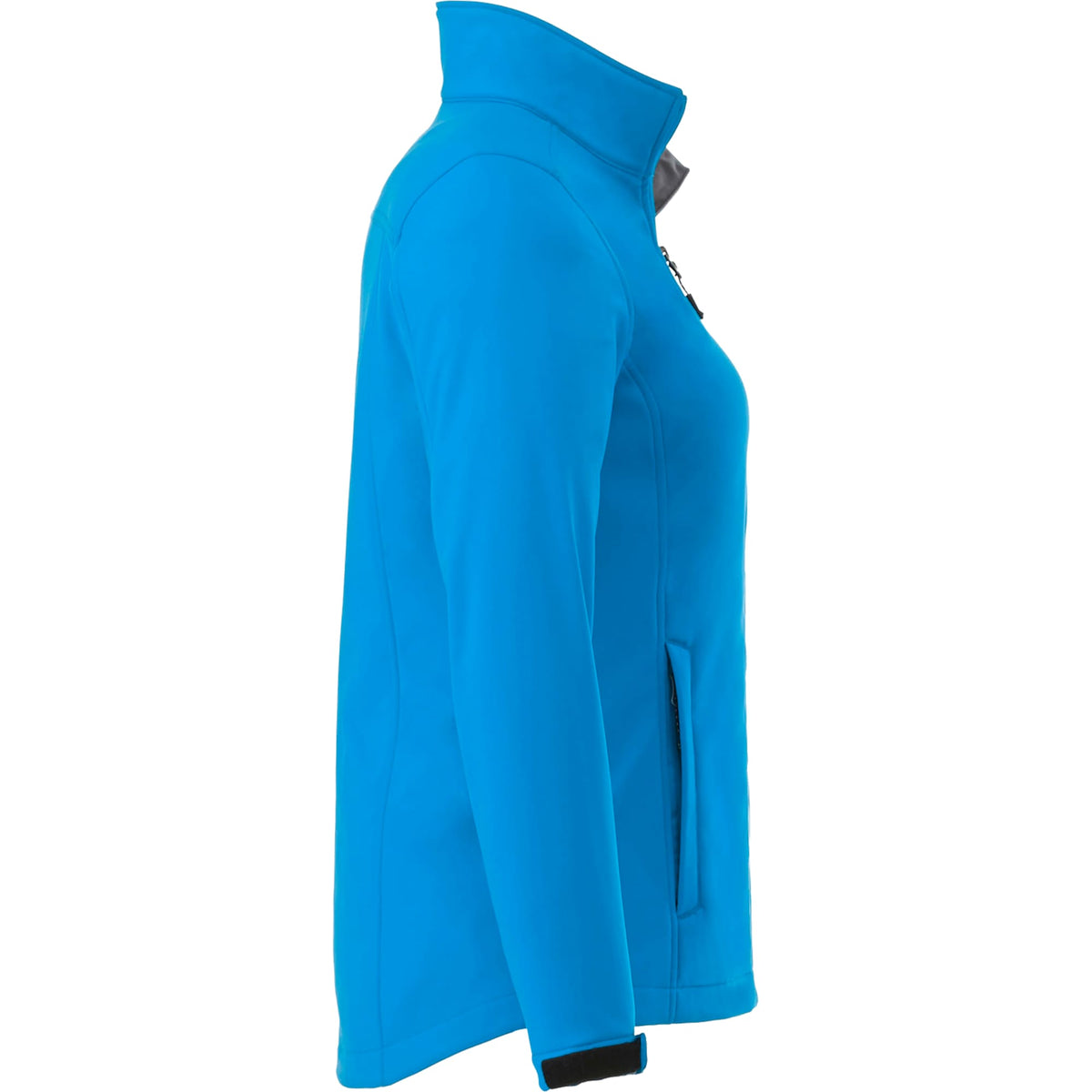 Maxson Waterproof Softshell Jacket for Women Embroidery - Olympic Blue - Right Side