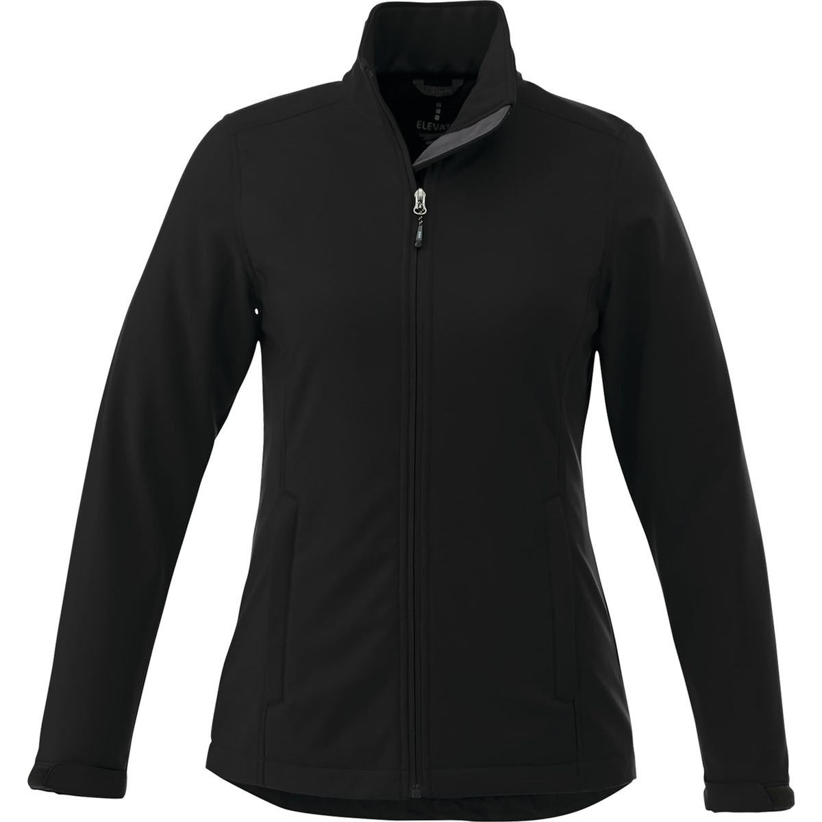 Maxson Waterproof Softshell Jacket for Women Transfer - Black - Front Flat