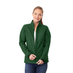 Maxson Waterproof Softshell Jacket for Women Transfer - Forest Green - On Model