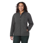 Maxson Waterproof Softshell Jacket for Women Transfer - Grey Storm - On Model Front