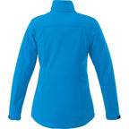 Maxson Waterproof Softshell Jacket for Women Transfer - Olympic Blue - Back Flat