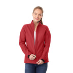Maxson Waterproof Softshell Jacket for Women Transfer - Team Red - On Model