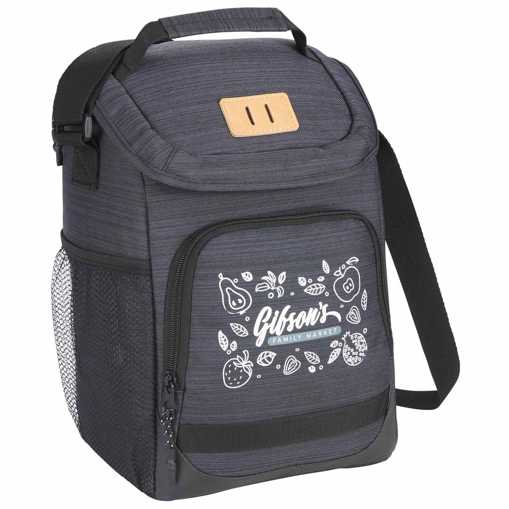 Mayfair Cooler with Swappable Zipper Pulls, 12 Cans Transfer - Charcoal - Photo 2