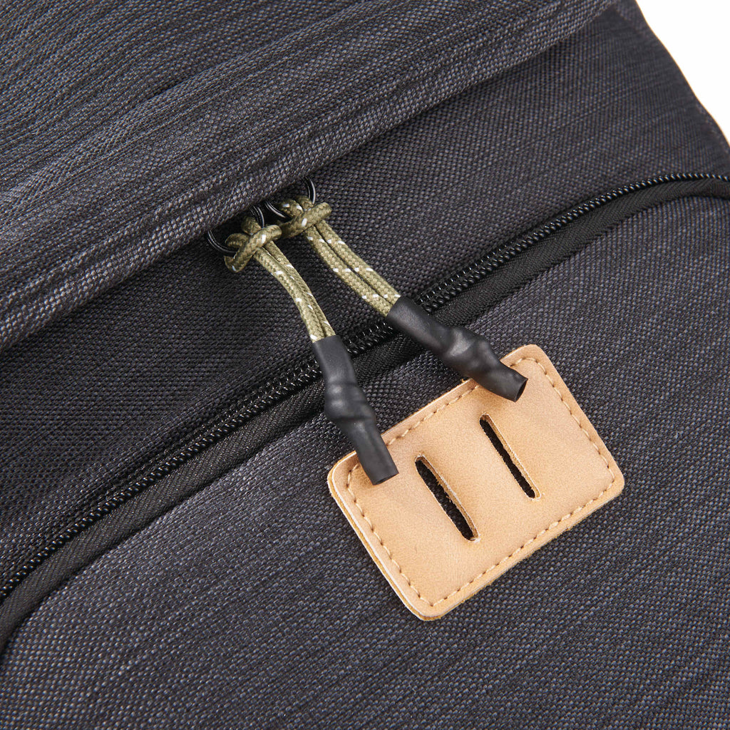 Mayfair Laptop Backpack with Flap Pocket, 15 Inch Transfer - Charcoal - Photo 3