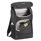 Mayfair Laptop Backpack with Flap Pocket, 15 Inch Transfer - Charcoal - Photo