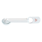 Measuring Spoons, Set of Four - White - Pad Print
