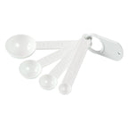 Measuring Spoons, Set of Four - White - Spread_Blank