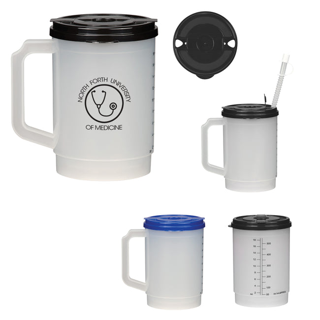 Medical Tumbler with Measurements, 20 oz