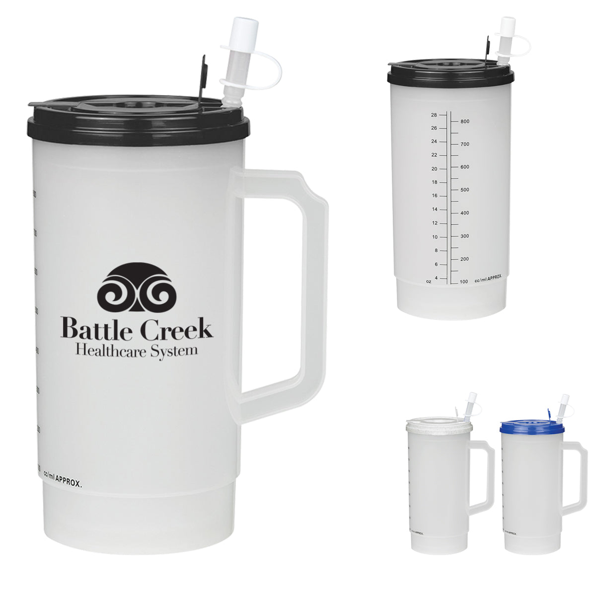 Medical Tumbler with Measurements, 32 oz - 32 Oz. Medical Tumbler With Measurements