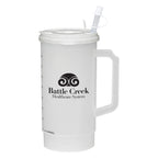 Medical Tumbler with Measurements, 32 oz - Granite Lid - Silk Screen