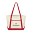 Medium Cotton Canvas Sailing Tote Bag, 12 oz - Silk Screen