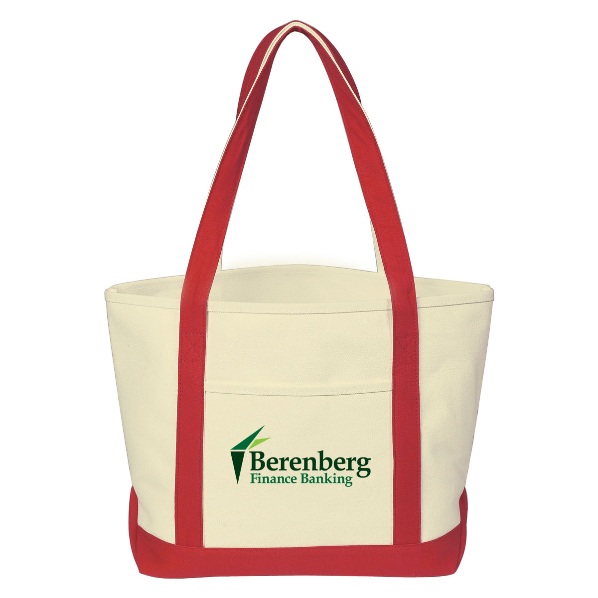 Medium Starboard Recycled Cotton Canvas Tote, 24 oz - Colorbrite