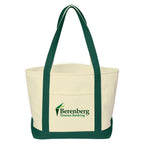 Medium Starboard Recycled Cotton Canvas Tote, 24 oz Embroidery - Colorbrite