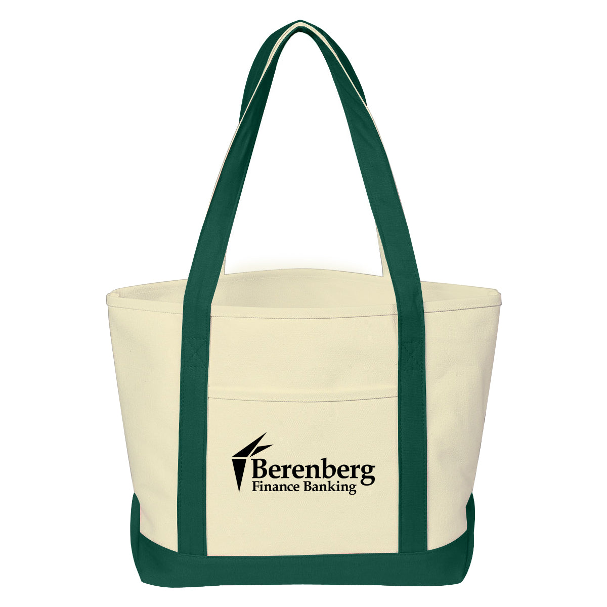 Medium Starboard Recycled Cotton Canvas Tote, 24 oz Embroidery - Silk Screen