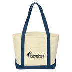 Medium Starboard Recycled Cotton Canvas Tote, 24 oz - Silk Screen
