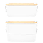 Mega Bites Bento Box, Stackable - Front