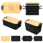 Mega Bites Bento Box, Stackable - Laser Engraving