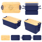 Mega Bites Bento Box, Stackable - Laser Engraving