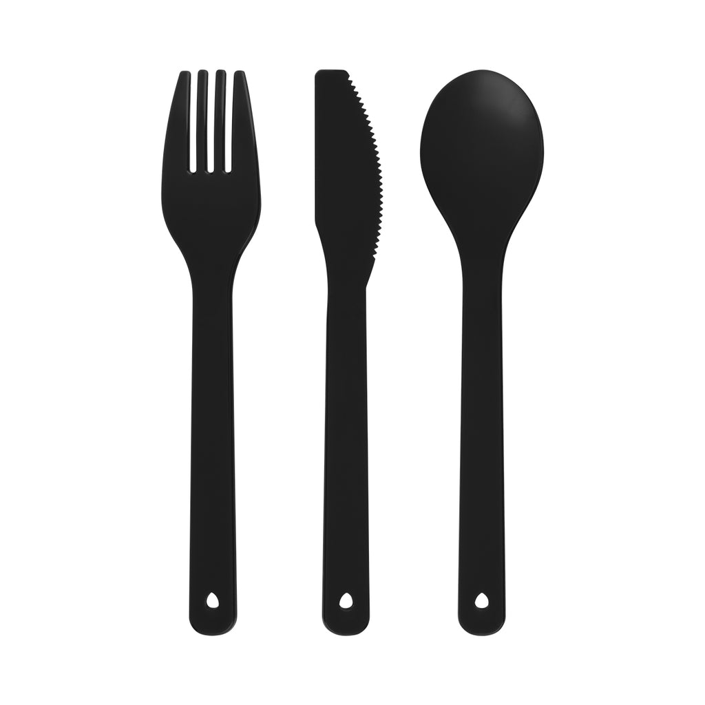 Mega Bites Bento Box, Stackable - Silverware
