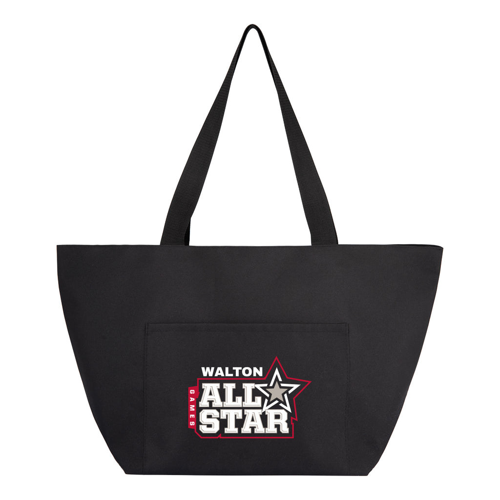 Mega Haul Tote Bag in Recycled PET - Black - Colorbrite