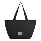 Mega Haul Tote Bag in Recycled PET - Black - Embroidery