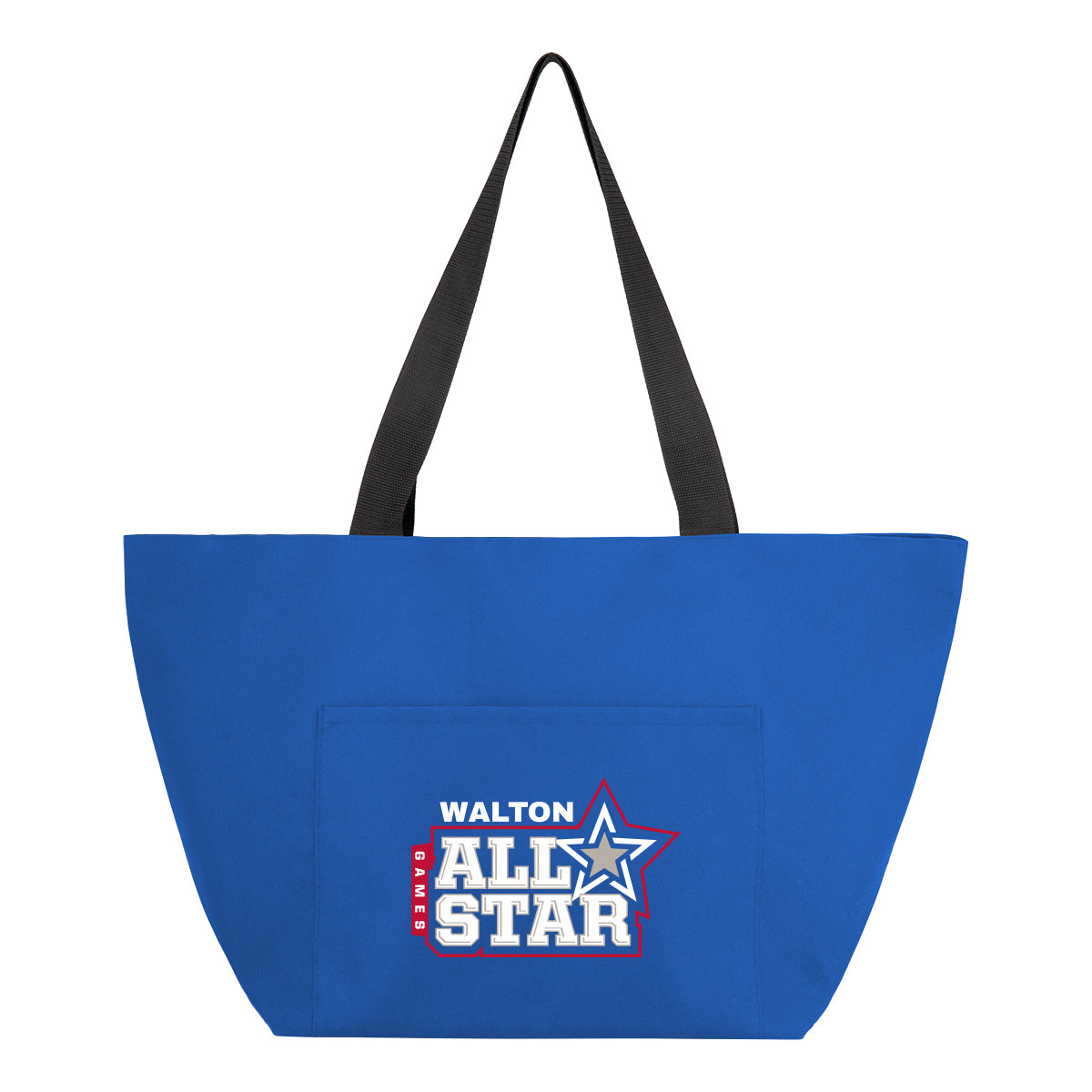 Mega Haul Tote Bag in Recycled PET Embroidery - Royal Blue - Colorbrite