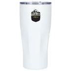 Mega Victor Ribbed Recycled Tumbler, 30 oz Full Color - White - Front 3