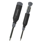 MegaPro Hex Multi-Bit Screwdriver, 15 Bits - Gray - Printed